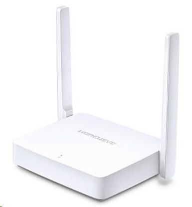 Obrázek MERCUSYS MW301R WiFi4 router (N300, 2, 4GHz, 2 x 100Mb/ s LAN, 1 x 100Mb/ s WAN)
