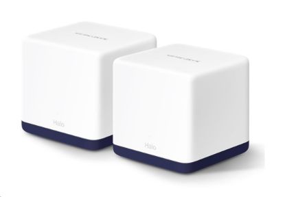 Obrázek MERCUSYS Halo H50G(2- pack) Aginet WiFi5 Mesh (AC1900, 2, 4GHz/ 5GHz, 3xGbELAN/ WAN)