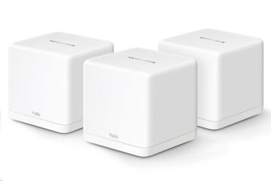 Obrázek MERCUSYS Halo H60X(3- pack) WiFi6 Mesh (AX1500, 2, 4GHz/ 5GHz, 3xGbELAN/ WAN(1x XR Unit), 2xGbELAN/ WAN (2x XS Unit)
