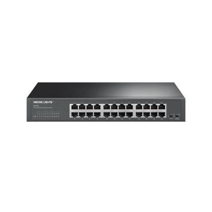 Obrázek MERCUSYS switch MS124GS (24xGbE, fanless)