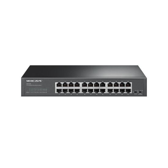 Obrázek MERCUSYS switch MS124GS (24xGbE, fanless)