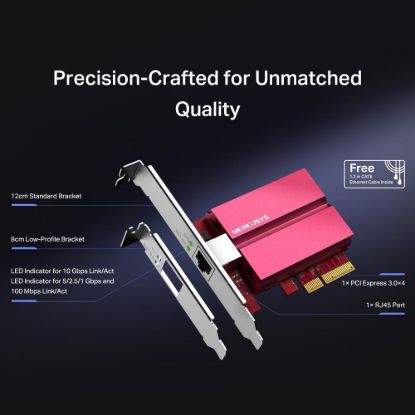 Obrázek MERCUSYS MA510E Síťová karta 10GbE (1x10GbE, 1xPCIe3.0)