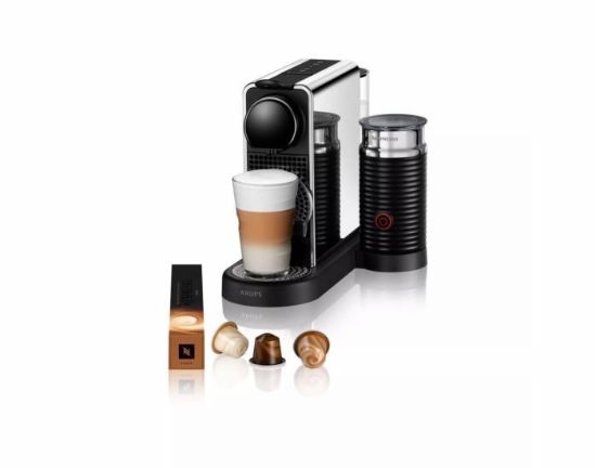 Obrázek Krups XN630D CitiZ&Milk Platinum Nespresso Kávovar na kapsle