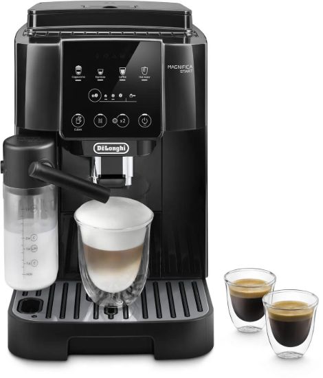 Obrázek DeLonghi ECAM 220.60.B Magnifica Start automatický kávovar, 1450 W, vestavěný mlýnek, 15 barů, displej, černá