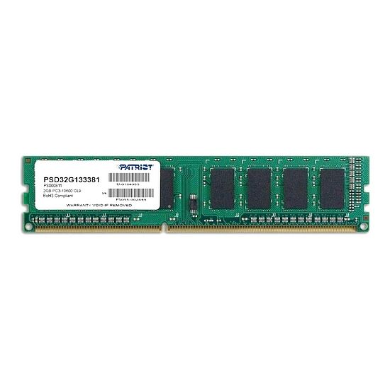 Obrázek PATRIOT Signature-line  2GB DDR3 1333MHz CL9 (bazar)