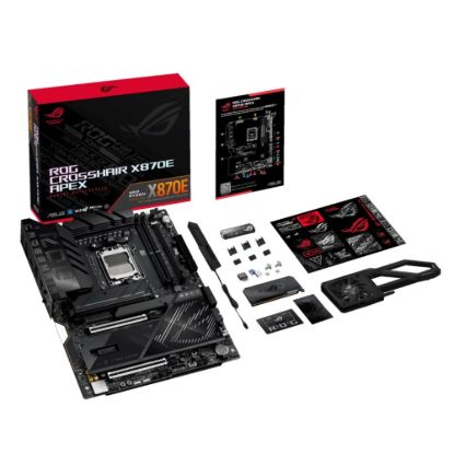 Obrázek ASUS MB Sc AM5 ROG CROSSHAIR X870E APEX, AMD X870, 2xDDR5, 2xUSB4, WiFi