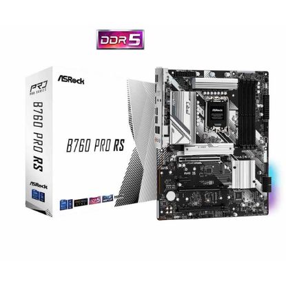 Obrázek ASRock MB Sc LGA1700 B760 PRO RS, Intel B760, 4xDDR5, 1xDP, 1xHDMI