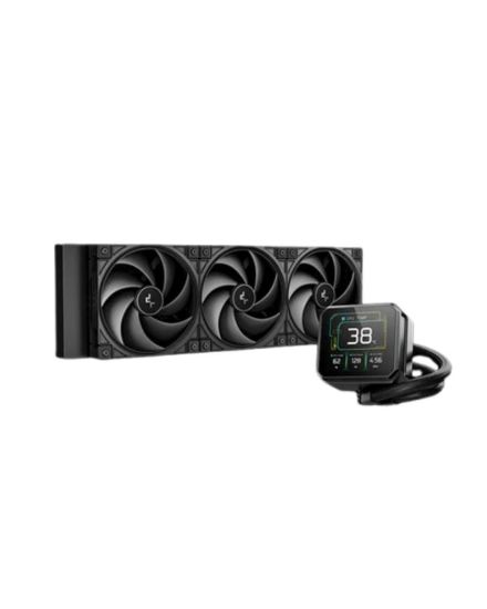 Obrázek DEEPCOOL Vodní chladič SPARTACUS 360, ARGB, 3x 120mm, AM5, LGA1851, černá