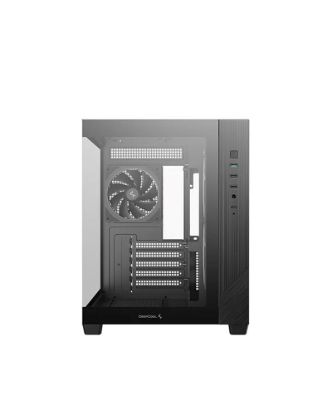 Obrázek DEEPCOOL Case CG330 3F, mATX, Průhledná bočnice, 3x120mm ARGB Fan, černá