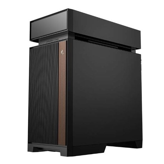 Obrázek DEEPCOOL Case CL6600, ATX, Průhledná bočnice, vodní chlazení, černá