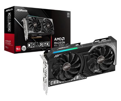 Obrázek VGA Asrock Radeon RX9060 XT Challenger 16G OC GDDR6