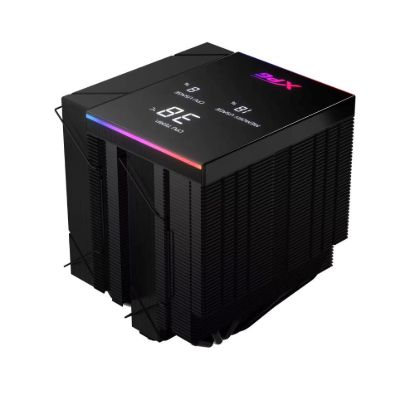 Obrázek ADATA XPG Chladič CPU MAESTRO PLUS 62DA, 2 x 120 mm, ARGB, LGA 1851, AM5, černá