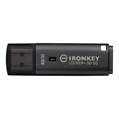 Obrázek Kingston Flash Disk 32 GB IronKey Locker Plus 50 G2, FIPS 197, AES- 256
