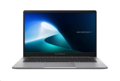 Obrázek ASUS NTB ExpertBook P1 (P1403CVA- S6C38512X), Core 3 100U, 14" 1920 x 1080, 8 GB, 512 GB SSD, UHD, W11 Pro, Gray
