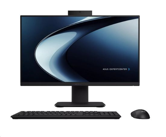 Obrázek ASUS PC AiO ExpertCenter P44 (P440VAK- BPC38512), Core 3 100U, 23.8" FHD, 8 GB, 512 GB SSD, Intel, No OS, Black
