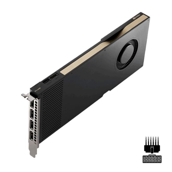 Obrázek PNY VGA NVIDIA RTX A4000 16G, 16G GDDR6, 4xDP bez Adaptéru