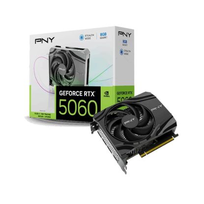 Obrázek PNY VGA Nvidia GeForce RTX 5060 8 GB, RTX 5060, 8 GB GDDR7, 3xDP, 1xHDMI