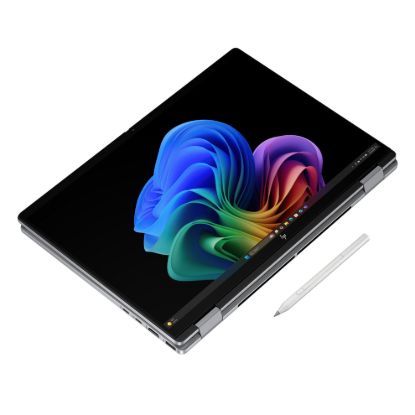 Obrázek NTB HP OmniBook X Flip 14- fk0002nc, Ryzen AI 7 350, 14" 3K 2880 x 1800 OLED, 32 GB LPDDR5X, SSD 1 TB, Win 11, 2Y On…