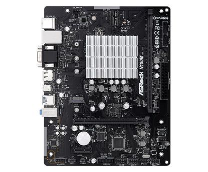 Obrázek ASRock MB Alder Lake- N N100M, Intel N100, 1xDDR4, 1xDP, 1xHDMI, 1xVGA, mATX
