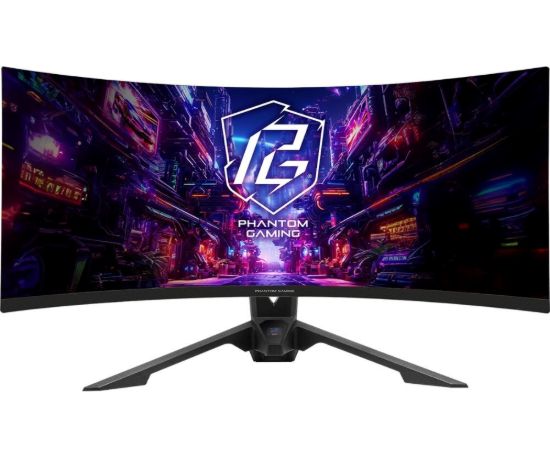 Obrázek ASROCK LCD - 34" Gaming monitor PG34QRT3A WQHD, 3440 x 1440, 180 Hz, 4000: 1, 500cd/ m2, 1 ms, 2xHDMI, 2xDP