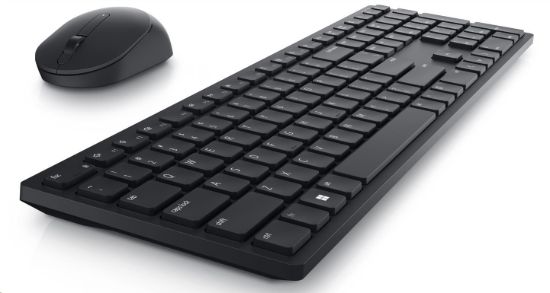 Obrázek DELL Pro Wireless Keyboard and Mouse - KM5221 W - US International (QWERTY) - Black