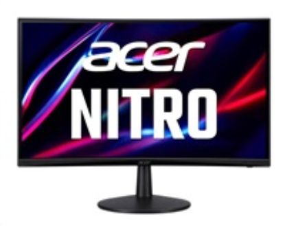 Obrázek ACER LCD Nitro ED240QS3bmiipx 60cm (23.6") VA LED Curved, FHD 1920 x 1080@180 Hz, 250cd/ m2, 178/ 178, Black