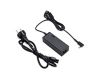 Obrázek ACER ADAPTER 45 W_3mm 19V ADAPTER, Black - EU and UK POWER CORD - pro zařízení s AC adapterem 45 W 3mm