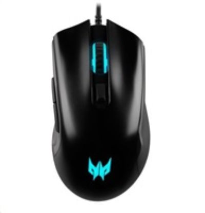 Obrázek ACER drátová myš Predator Cestus 333, 5 levels DP I, 1 ms, 400 IPS, 20 mil. kliků, USB 2.0, Black