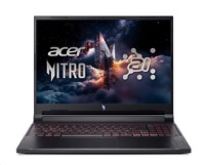 Obrázek ACER NTB Nitro V 16 AI (ANV16- 42- R70Q), R5 AI 240, 16" WUXGA, 16 GB, 1 TB SSD, RTX 3050, Linux, Black