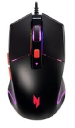 Obrázek ACER drátová myš Nitro Gaming Mouse 100 (NMW100), 7200dpi, 6 tlačítek, 125 Hz, 60 IPS, RGB, USB- A, Černá