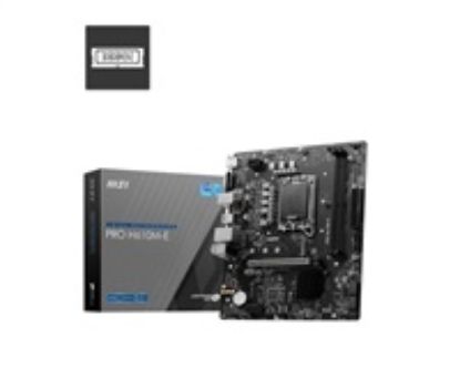 Obrázek MSI MB Sc LGA1700 PRO H610M- E, Intel H610, 2xDDR5, 1xHDMI, 1xVGA, mATX
