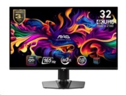Obrázek MSI LCD MAG 321UP QD- OLED, 31.5", 3840 x 2160, QD- OLED, 0, 03 ms, VESA 100 x 100, Black