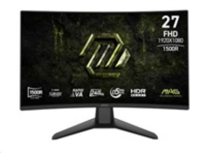 Obrázek MSI LCD MAG 274CF X24, 27", 1920 x 1080, Rapid VA, 0, 5 ms, VESA 100 x 100, Black