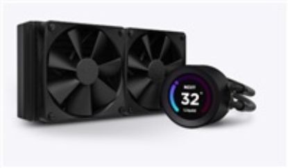 Obrázek NZXT vodní chladič Kraken 240 ELITE / 2 x 120mm fan / LCD disp. / 6 let / LGA1851 / AM5