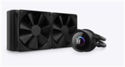 Obrázek NZXT vodní chladič Kraken 280 / 2 x 140mm fan / LCD disp. / 6 let / LGA1851 / AM5