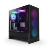 Obrázek NZXT skříň H5 Flow RGB edition / 1 x 360 mm RGB core fan / 1 x 120mm / USB 3.0 / USB- C 3.1 / průhledná bočnice / mesh…
