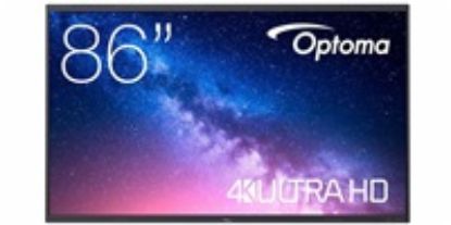 Obrázek Optoma 5863RK IFPD 86" - interaktivní dotykový, 4K UHD, multidotyk 40prstu, Android 13, 8 GB RAM/ 64 GB ROM