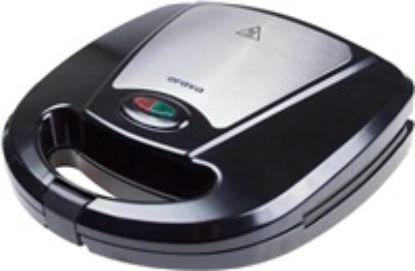 Obrázek ORAVA ST- 300 A sendvičovač 3v1, vyměnitelné desky, nepřilnavý povrch, tepelná pojistka, Wafle, Gril, Toast