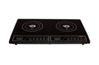 Obrázek Orava VP- 40i indukční dvouplotýnka, 3500 W, LED displej, časovač, 8 úrovní výkonu, 18 dB, černá