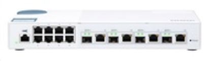 Obrázek QNAP switch QSW- M408- 4C (8xGbE, 4 x 10GbE/ SFP+combo)