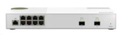 Obrázek QNAP switch QSW- M2108- 2S (8 x 2, 5GbE, 2xSFP+)