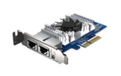 Obrázek QNAP QXG- 10G2T- X710 rozšiřující karta 2x 10 GBASE- T pro PC i NAS