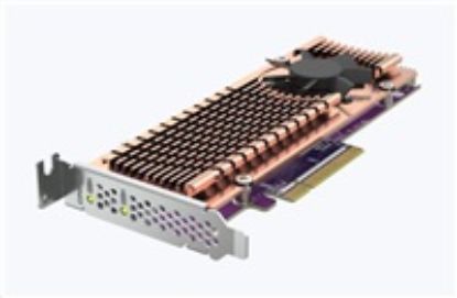 Obrázek QNAP QM2- 2P- 384A rozšiřující karta 2xM.2 NVMe 2280/ 22110 PCIe Gen3 x 4 pro PC i NAS