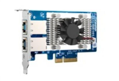 Obrázek QNAP QXG- 10G2T rozšiřující karta 2x 10 GBASE- T pro PC i NAS