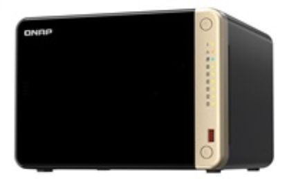 Obrázek QNAP TS- 664- 8G (4C/ CeleronN5095/ 2, 9GHz/ 8 GBRAM/ 6xSATA/ 2xM.2/ 2 x 2, 5GbE/ 2xUSB2.0/ 2xUSB3.2/ 1xPCIe/ 1xHDMI)
