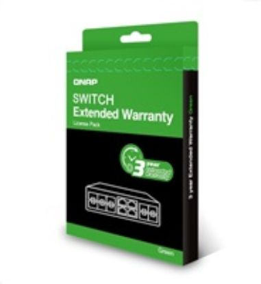 Obrázek QNAP LW- SWITCH- GREEN- 3Y elektronická prodlužujicí záruka 3 roky