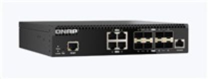 Obrázek QNAP switch QSW- M3212R- 8S4T (8xSFP+, 4 x 10GbE)