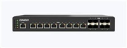 Obrázek QNAP switch QSW- IM3216- 8S8T (8xSFP+, 8 x 10GbE, IP20, fanless)