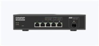 Obrázek QNAP switch QSW- L3205- 1C4T (4 x 10GbE, 1 x 10GbE/ SFP+combo, fanless)