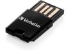 Obrázek VERBATIM Tablet microSDHC C10/ U1 with USB reader 64 GB (R: 70MB/ s, W: 10MB/ s)